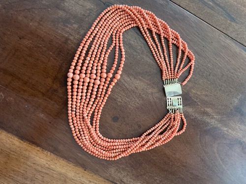 Antica collana fili di - antica,