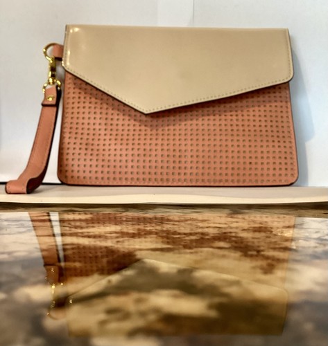 Pochette vintage corallo con